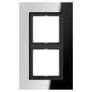 Jung LS plus Rahmen 2fach Glanzchrome LSP982GCR