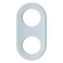 Berker Serie 1930 Glas Glasrahmen 2fach klar 1102