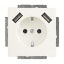 BJ 20 EUCB2USB-884 SCHUKO¨ 2x USB-Steckdose 20 EUCB2USB-884