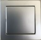 Gira Edelstahl E2 Schalter mit Rahmen Flache Version IP44 Komplettset
